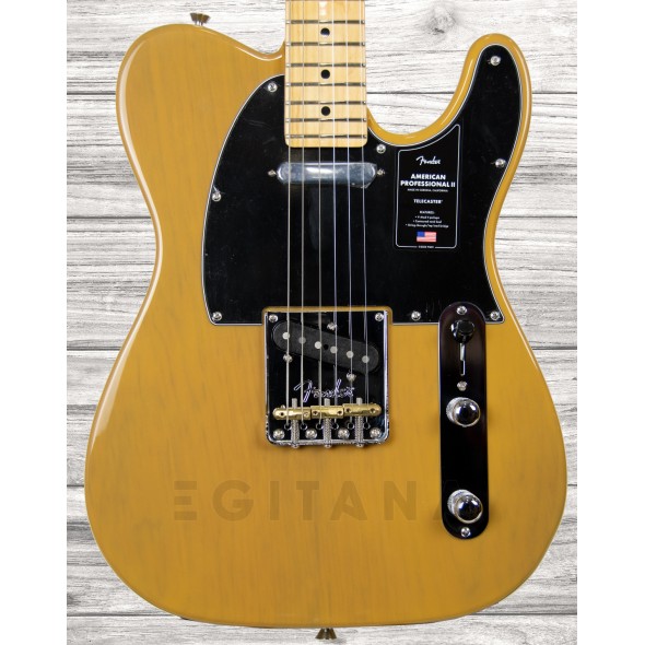 Guitarras Fender American Guitarras formato T Fender American Professional II Telecaster MN Butterscotch Blonde Guitarras Fender American Guitarras formato T Fender American Professional II Telecaster MN Butterscotch Blonde