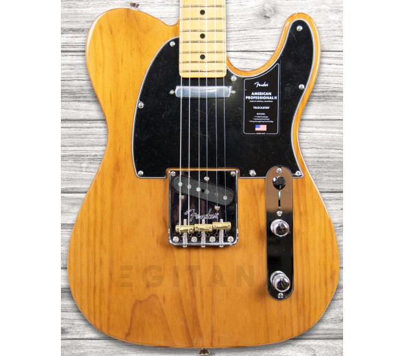 Fender American Professional II Guitarras de formato T Fender American Professional II Telecaster MN Roasted Pine