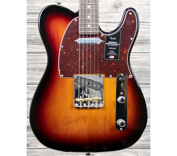 Fender American Professional II guitarras en forma de T Fender American Professional II Telecaster RW 3-Color Sunburst