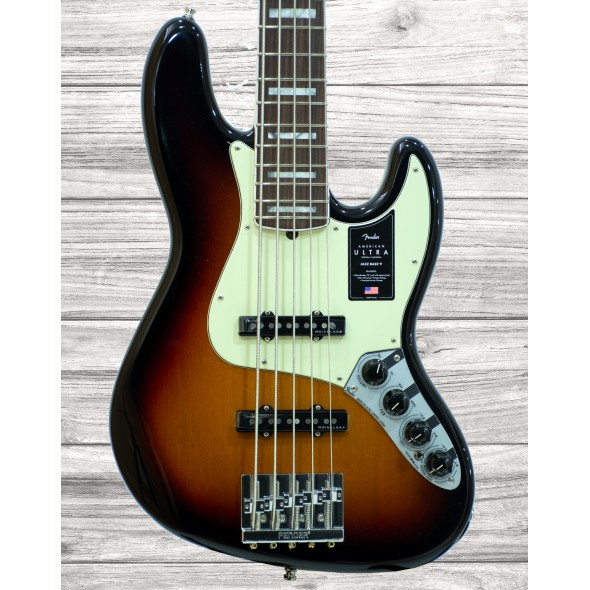 Baixo de 5 Cordas Fender American Ultra J Bass V RW UltrBurst Baixo de 5 Cordas Fender American Ultra J Bass V RW UltrBurst