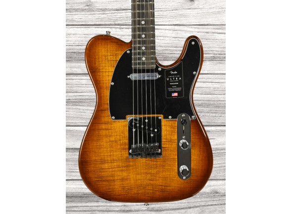 Fender Ultra Guitarra Elétrica formato T/Guitarras formato T Fender American Ultra LTD Tele EBY TGR