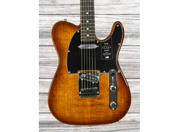 Fender American Ultra LTD Guitarra Elétrica formato T/Guitarras formato T Fender American Ultra LTD Tele EBY TGR
