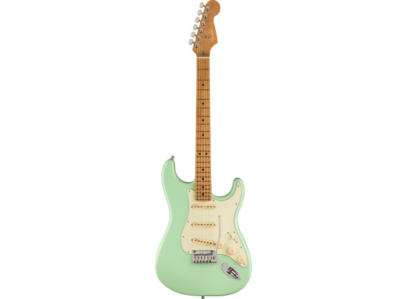  Guitarra elétrica/Guitarras formato ST Fender  American Ultra Stratocaster Maple Fingerboard Surf Green