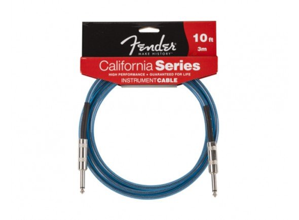 Cabo para Instrumento Fender California 3mt Blue Cabo para Instrumento Fender California 3mt Blue