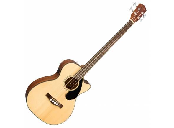 afinadores fender Baixos acústicos de 4 cordas Fender CB-60SCE A-Bass Natural 