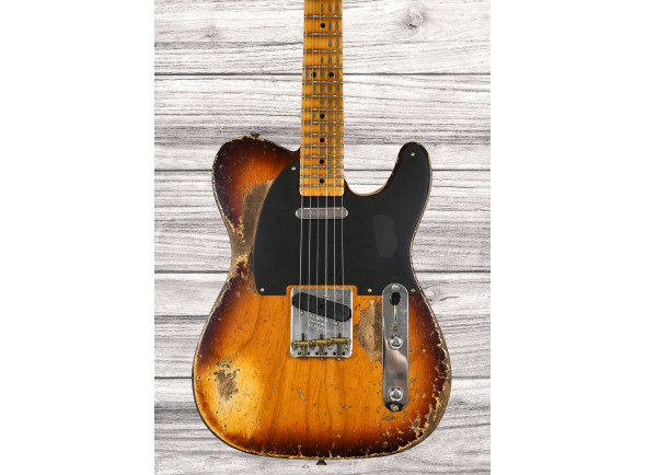 fender custom shop  Guitarra elétrica/guitarras en forma de T Fender Custom Shop Limited Edition 52 Telecaster Super Heavy Relic Violin Burst