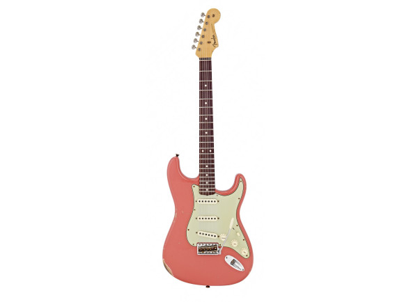 Fender Custom Shop Guitarra elétrica/guitarras formato ST Fender Custom Shop 1960 Relic 2022 Tahitian Coral Fender Custom Shop Guitarra elétrica/guitarras formato ST Fender Custom Shop 1960 Relic 2022 Tahitian Coral