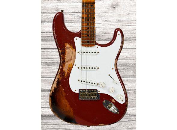 Fender Custom Shop  Guitarra elétrica/Guitarras formato ST Fender Custom Shop Limited Edition 54 Stratocaster Super Heavy Relic ACMR/2TSB
