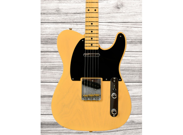 telecaster fender Guitarra Elétrica formato T/Guitarras formato T Fender Custom Shop Limited Edtion 54 Blackguard Telecaster Faded Nocaster Blonde