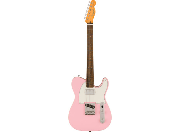 classic vibe  Guitarra elétrica/guitarras en forma de T Fender  FSR Classic Vibe 60s Custom Laurel Fingerboard Shell Pink
