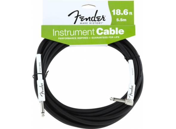 Cabo para Instrumento Fender Instrument Cable 5,5m Ang Cabo para Instrumento Fender Instrument Cable 5,5m Ang