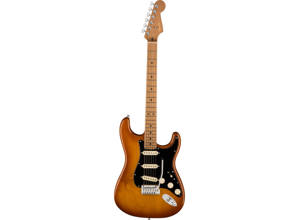 Fender American Performer  Guitarra elétrica/Guitarras formato ST Fender  Limited Edition American Ultra Roasted Maple Fingerboard Honey Burst