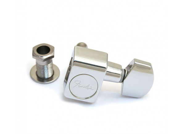 fender Standard Sistemas mecánicos 6L para guitarra eléctrica Fender Logo Standard Guitar Tuner Strat Tele Tuning Key MachineHead fender Standard Sistemas mecánicos 6L para guitarra eléctrica Fender Logo Standard Guitar Tuner Strat Tele Tuning Key MachineHead