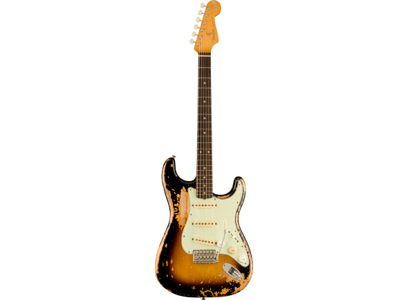  Guitarra elétrica/guitarras formato ST Fender  Mike McCready Stratocaster Rosewood Fingerboard 3-Color Sunburst