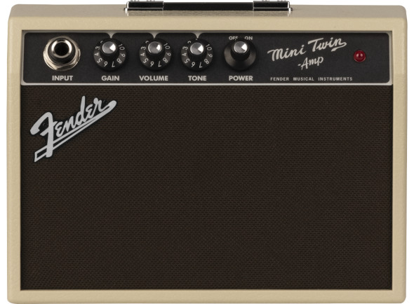 Combos Fender Amplificador/Combo a transístor Fender Mini Amp - Mini '65 TWIN-AMP™, Blonde