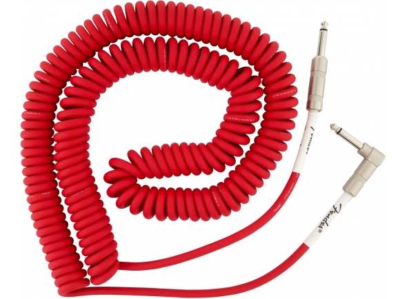 jack Cabo de instrumento/Cabo para Instrumento Fender Original Coil Cable Red Jack 9m jack Cabo de instrumento/Cabo para Instrumento Fender Original Coil Cable Red Jack 9m