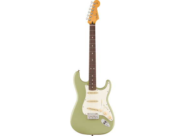 fender player ii stratocaster  Guitarra elétrica/Guitarras formato ST Fender  Player II Stratocaster Rosewood Fingerboard Birch Green