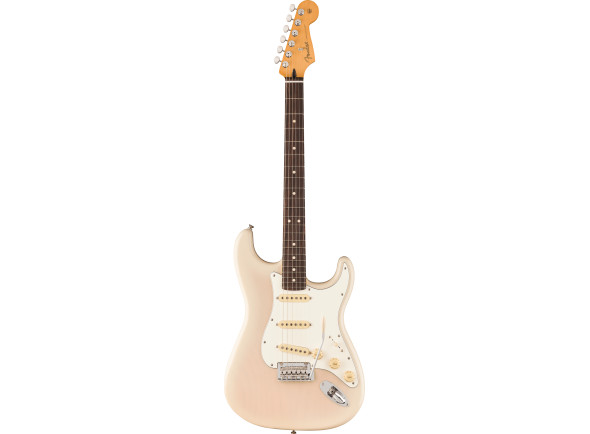 fender player ii stratocaster  Guitarra elétrica/Guitarras formato ST Fender  Player II Stratocaster Rosewood Fingerboard White Blonde