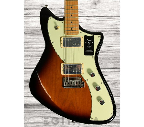 Guitarras Fender Player Plus Otros formatos Fender  Player Plus Meteora HH Maple Fingerboard 3-Color Sunburst