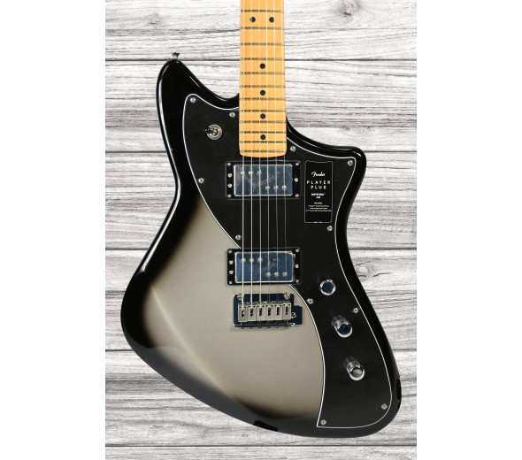 Guitarras Fender Player Plus Otros formatos Fender  Player Plus Meteora HH Maple Fingerboard Silverburst
