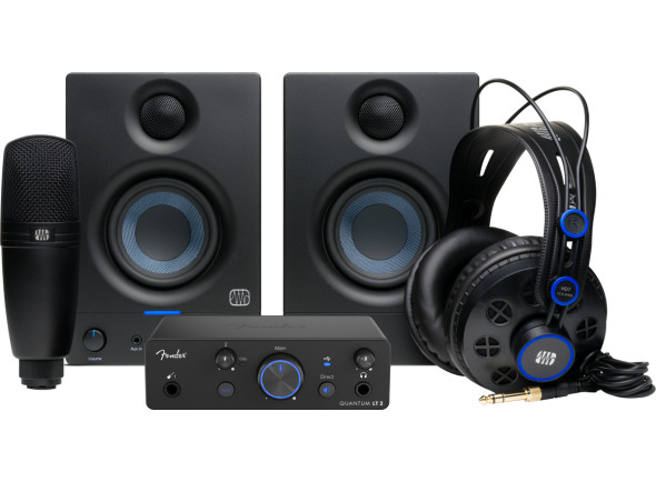 Interface Áudio USB/Interface audio USB Fender Quantum Complete Bundle