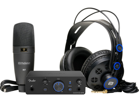interface fender  Interface Áudio USB/Interface de Audio USB Fender Quantum Creator Bundle