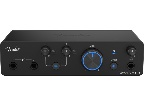 interface fender  Interface de Audio USB Fender Quantum LT 4