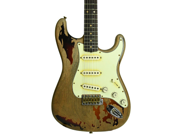 Guitarras Fender Custom Shop  Guitarra elétrica/Guitarras formato ST Fender Custom Shop Rory Gallagher Relic Strat