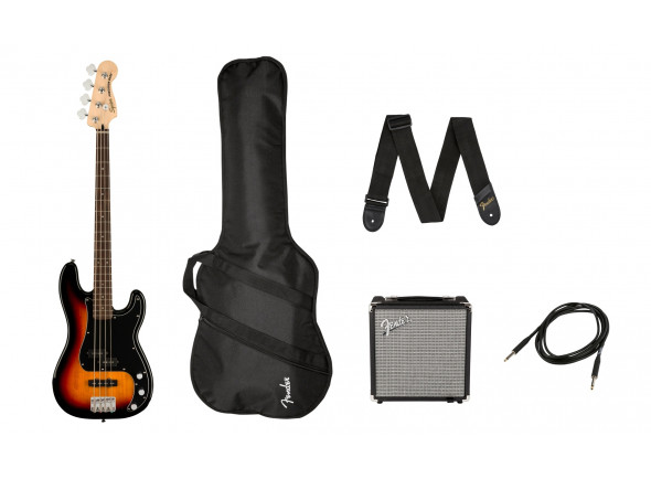Packs de guitarra fender em stock Pack's de Baixo Elétrico Fender  SQ Aff. P Bass PJ PACK 3-SB 