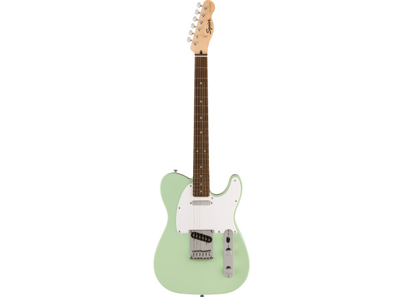 Guitarras Eletricas Fender Squire Sonic  Guitarra elétrica/Guitarras formato T Fender  Squier FSR Sonic Laurel Fingerboard White Pickguard Surf Green