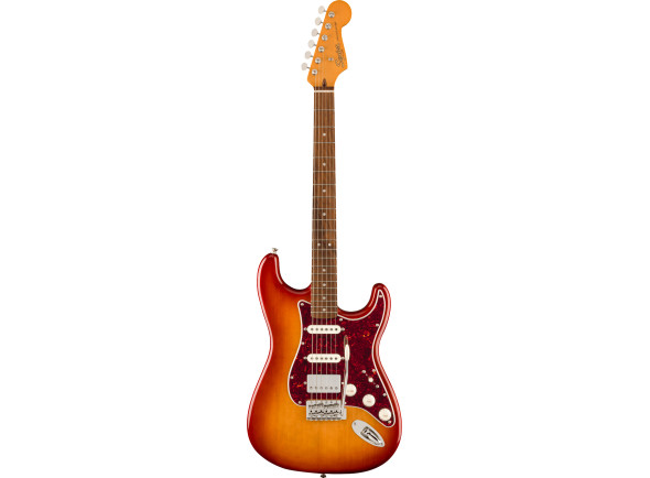 Guitarras Fender Squier LE  Guitarra elétrica/guitarras formato ST Fender  Squier LE 60 Strat HSS LRL TSPG SSB