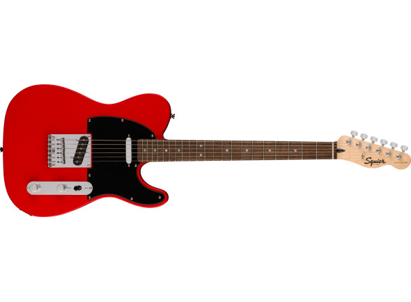 Guitarras Eletricas Fender Squire Sonic Guitarras formato T Fender Squier Sonic Laurel Fingerboard Black Pickguard Torino Red