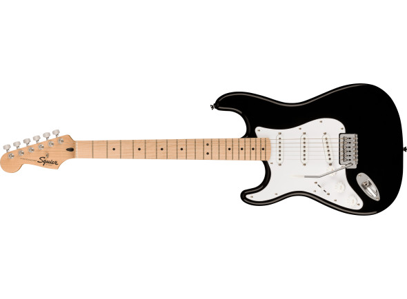 Guitarras Eletricas Fender Squire Sonic Guitarras Esquerdinos Fender Squier Sonic Left-Handed Maple Fingerboard White Pickguard Black