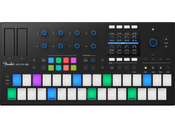 Controlador de DAW/Controladores de DAW Fender Studio Motion 32