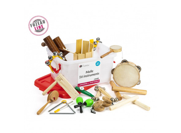 Kit de instrumentos/instrumento Orff Fuzeau 9242 - 16 Instrumentos