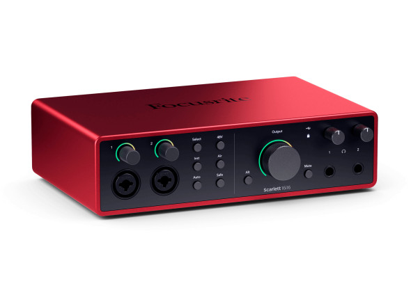 Interface de áudio USB 2.0 de 16 canais com conector USB-C/Interface Áudio USB Focusrite  Scarlett 16i16 4th Gen