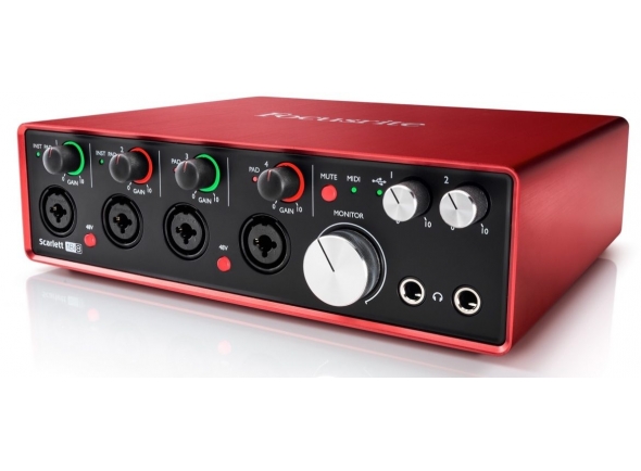 Interface Áudio USB Focusrite Scarlett 18i8 2nd Gen Interface Áudio USB Focusrite Scarlett 18i8 2nd Gen