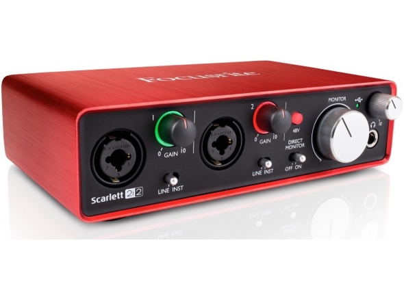 Interface Áudio USB Focusrite Scarlett 2i2 2nd Gen Interface Áudio USB Focusrite Scarlett 2i2 2nd Gen