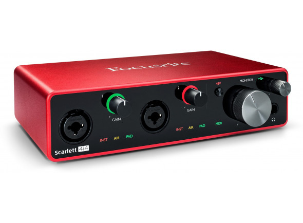 B-stock Interface Áudio USB Focusrite Scarlett 4i4 3rd Gen B-Stock B-stock Interface Áudio USB Focusrite Scarlett 4i4 3rd Gen B-Stock