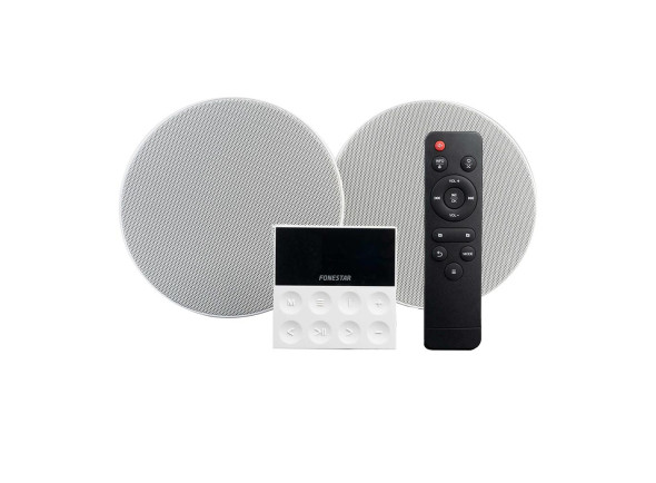 Alto-falantes de parede/Altifalante para Instalações Fonestar  Colunas Teto 2 Colunas + Painel Bluetooth KS-WALL