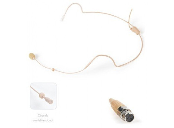 Microfone condensador lapela/Micrófonos Diadema Fonestar  Microfone de cabeça mãos livres FCM-940A-MC3