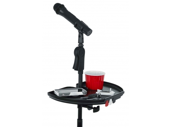 Suporte para microfone Gator Frameworks Suporte Bebida GFW-MICACCTRAYXL