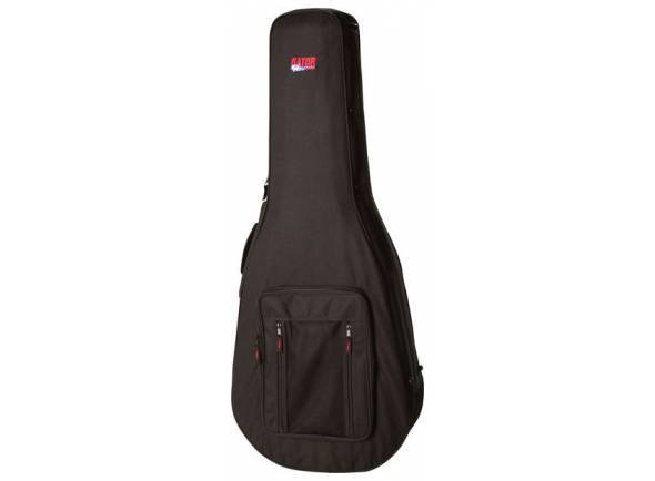 Estojo para guitarra acústica clássica/Estojo para guitarra acústica clássica Gator GL Dreadnought Estojo para guitarra acústica clássica/Estojo para guitarra acústica clássica Gator GL Dreadnought