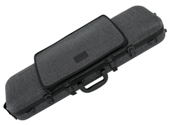 Sacos e estojos para violino/Estojos e malas Gewa Bio Violincase 4/4 GY MP/SH