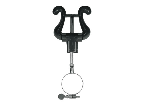 Estante de macha com argola/Accesorios Instrumentos de viento de marcha Gewa  Estante marcha Clariente 730606 preto