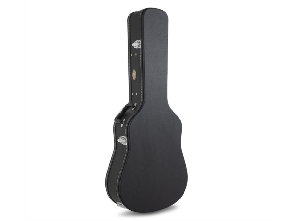 Estojo para guitarra folk Gewa  Estojo Guitarra Acústica 110 Black