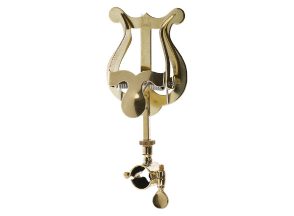 Estante de macha com argola/Tribunes de marche Gewa Lyra Trumpet yellow brass