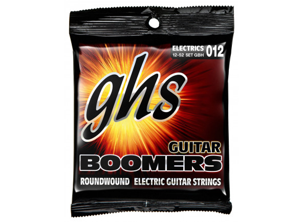 Jogo de cordas .012 GHS  Boomers Roundwound Heavy, .012 - .052 