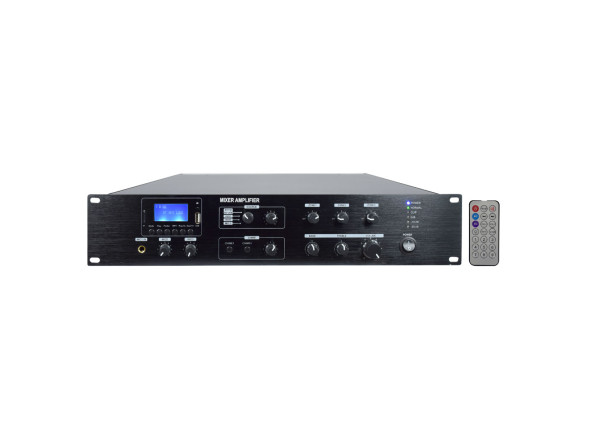 Amplificadores Glemm  Amplificador Audio 100V 225W FM/USB/MP3 – 3 Zonas