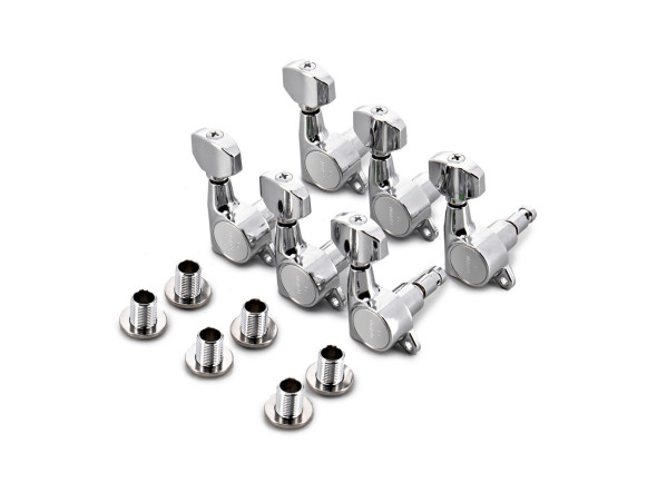 Sistemas mecânicos 6L para guitarra elétrica Gotoh  SG381-07 MG Locking 6L C